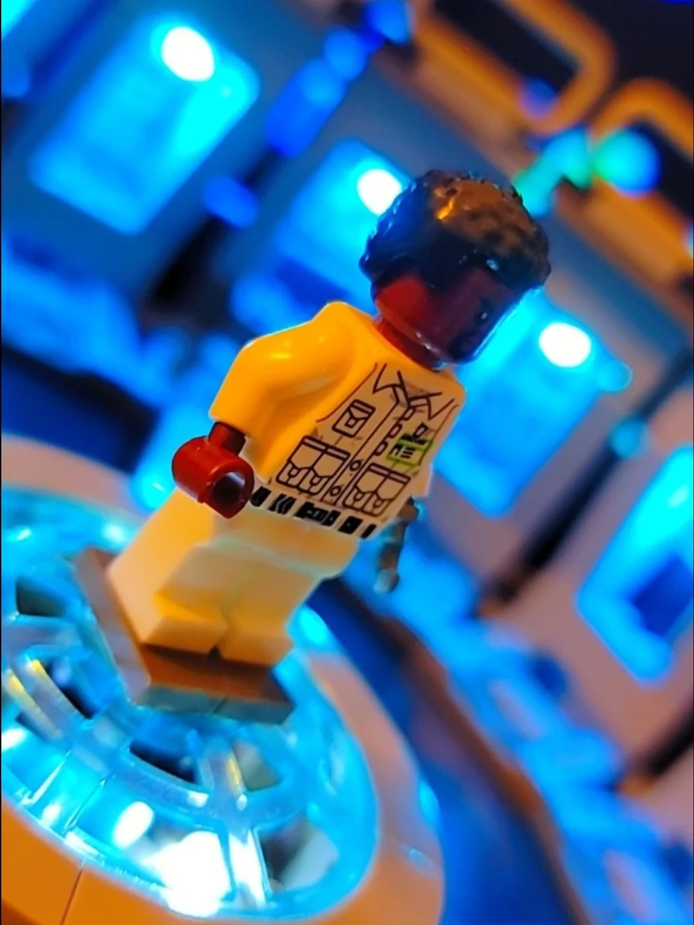 Batman Aaron Cash Minifigure Lego Compatible